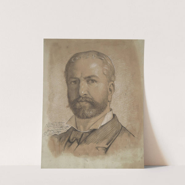 Portrait of John J. Niemeyer by Louis Jacquesson de la Chevreuse