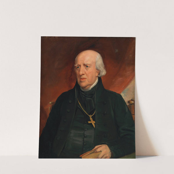 Portrait of John Thomas Troy, Archbishop of Dublin (1739-1823) by Thomas Clement Thompson
