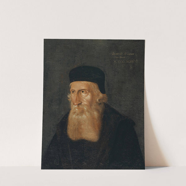 Portrait of John Wyclif by Hans Bock the Elder