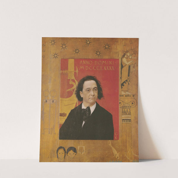 Portrait of Josef Pembaur by Gustav Klimt