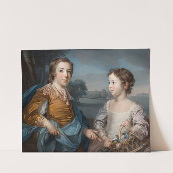 Portrait of Joseph (1741-1786) and his Brother John Gulston (1750-1764) (1754) by Francis Cotes