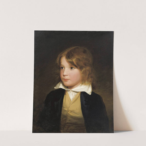 Portrait Of Joseph Amerling (1829) by Friedrich von Amerling