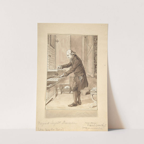 Portrait of Joseph-Hilarius Eckehel by Antoine-François Sergent