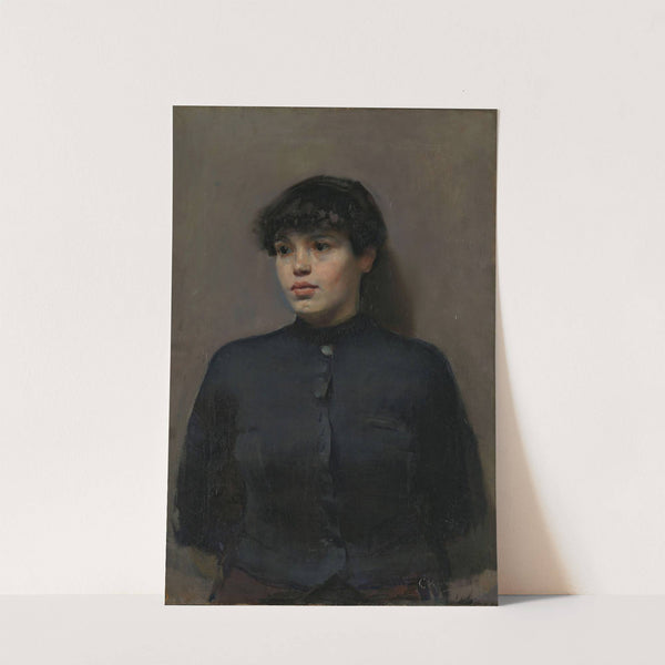 Portrait of Jossa (1886) by Christian Krohg