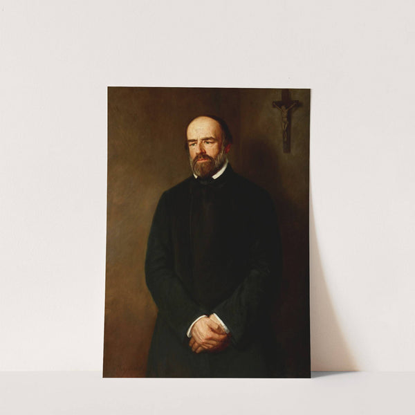 Portrait of Józef Bohdan Zaleski (1857) by Leon Kapliński