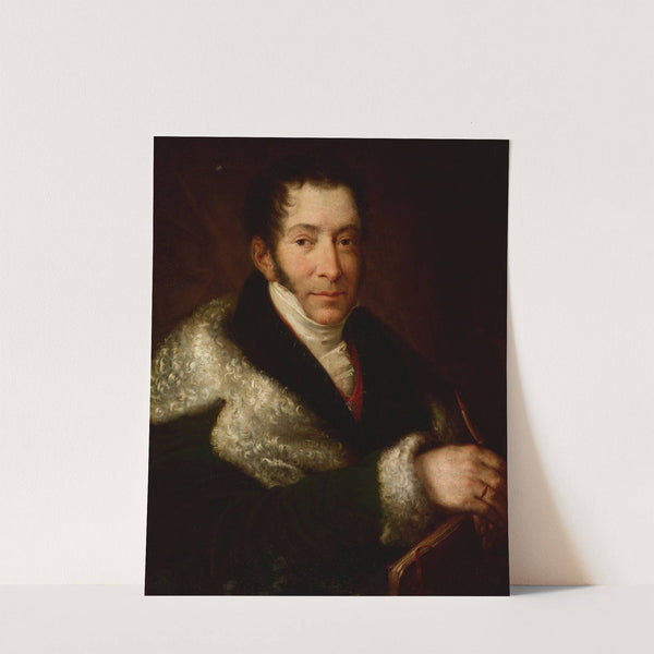 Portrait of Józef Brodowski by Rafał Hadziewicz