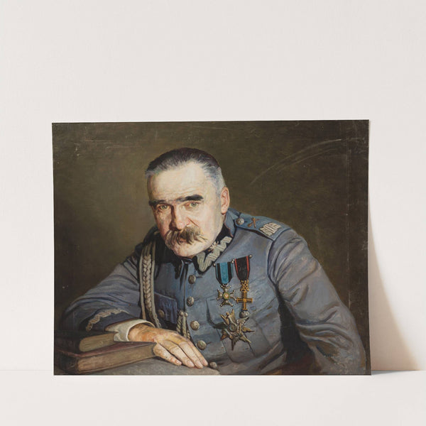 Portrait of Józef Piłsudski by Aleksander Krawczyk