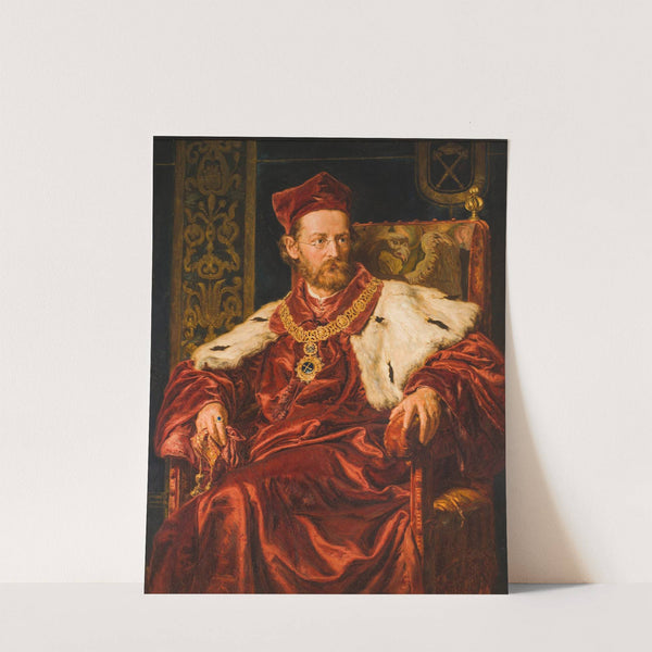 Portrait of Józef Szujski (1888) by Jan Matejko