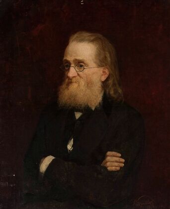 Portrait of Józef Wagner, head of the Press Department of the National Government (1876)