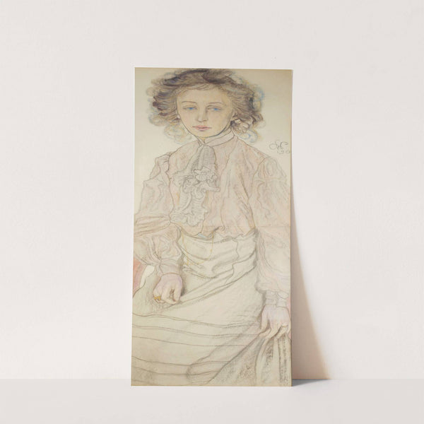 Portrait of Józefa Krzyształowicz (1904) by Stanisław Wyspiański