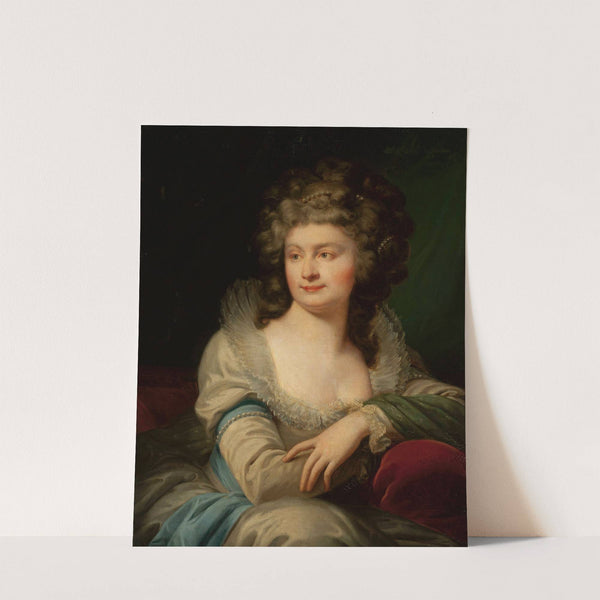 Portrait of Józefa Potocka née Mniszech (d. 1798) by Marceli Krajewski