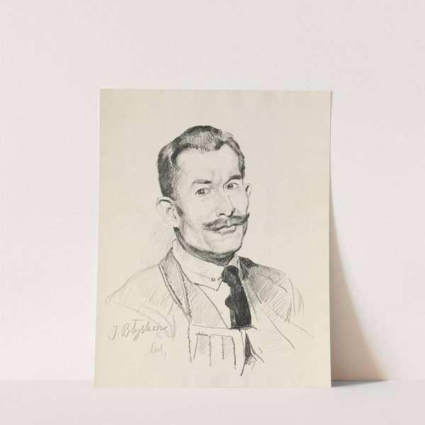 Portrait of Józefat Błyskosz (1919) by Stanisław Lentz