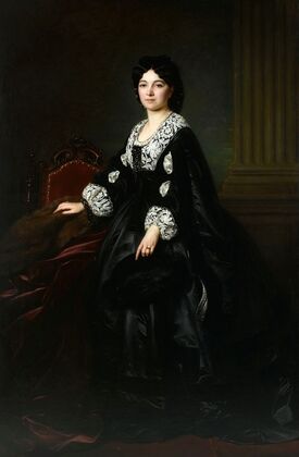 Portrait of Julia Bock (1861)