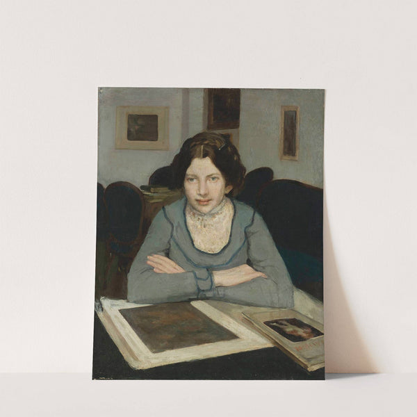 Portrait of Julia Paszkiewicz by Konrad Krzyżanowski