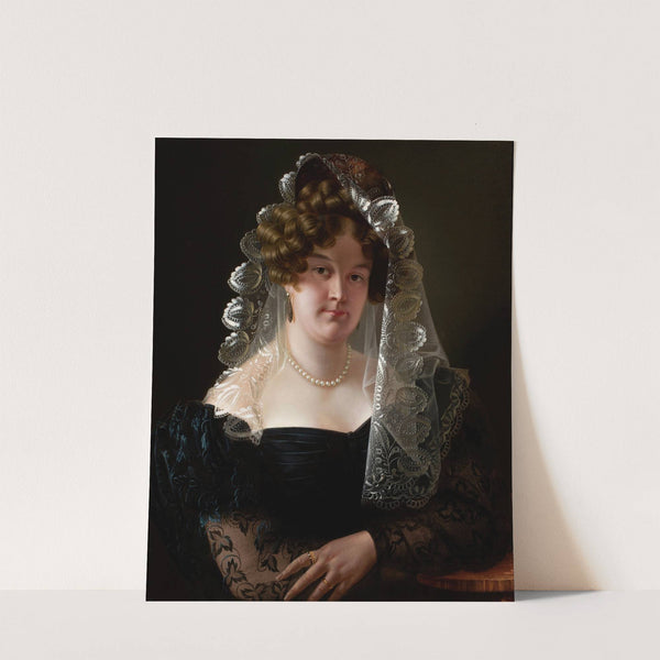 Portrait of Julia Wieman née Czaban by Franciszek Jan Pfanhauser