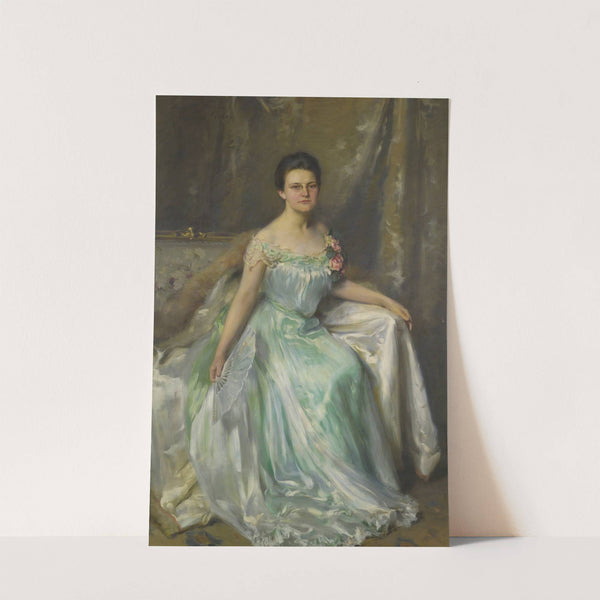 Portrait of Juliet Inness by Irving Ramsay Wiles