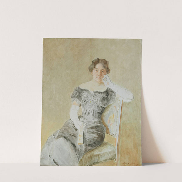 Portrait of Juliette Kaufmann by Isidor Kaufmann