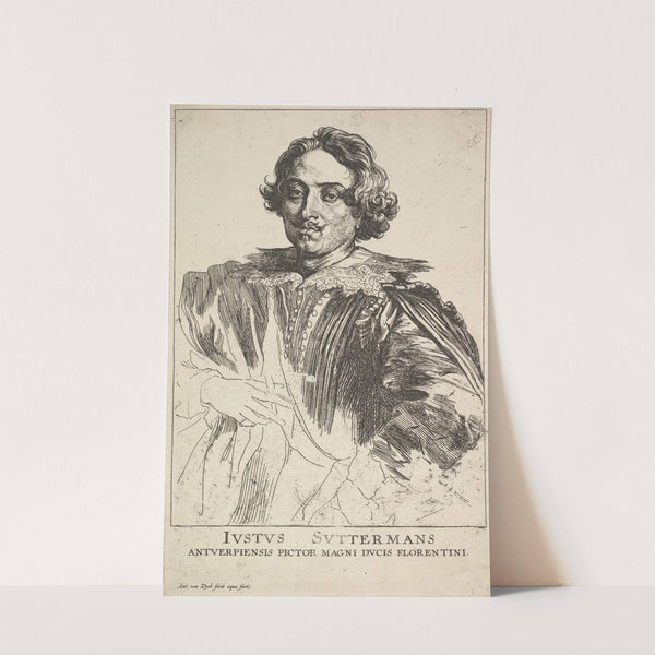 Portrait of Justus Suttermans (17th century) by Anthony van Dyck