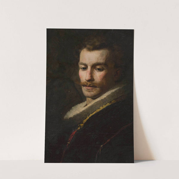 Portrait of K. Marczewski, sculptor by Wandalin Strzałecki