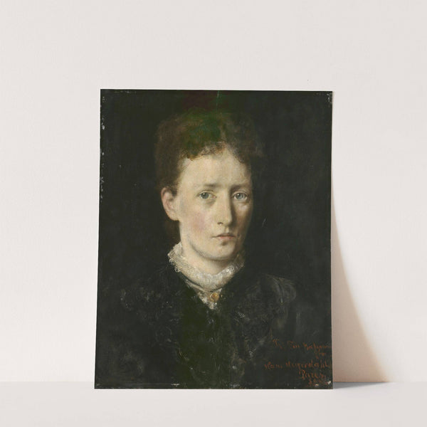 Portrait of Karen Marie Bætzmann by Hans Heyerdahl