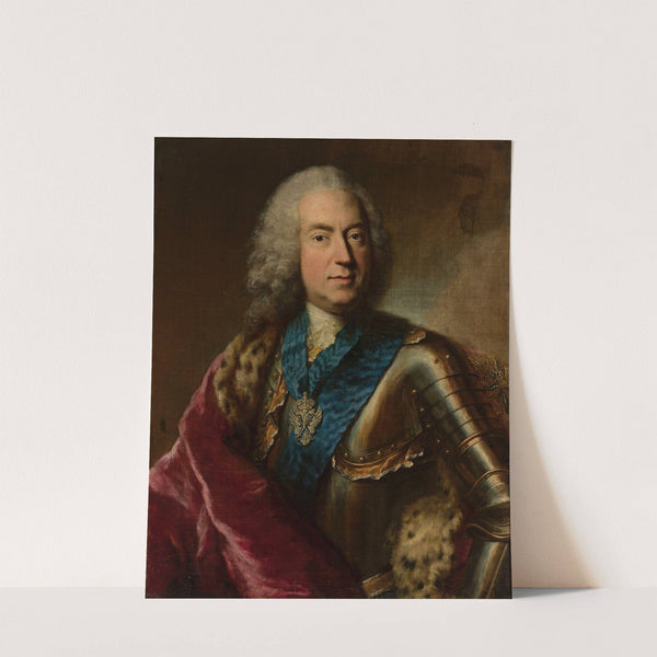 Portrait of Karl August Rex, Saxon minister (1760-62) by Georg Desmarées