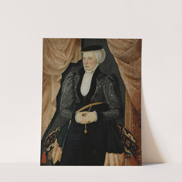 Portrait of Katharina Aeder, Wife of M. Hornlocher by Hans Bock the Elder