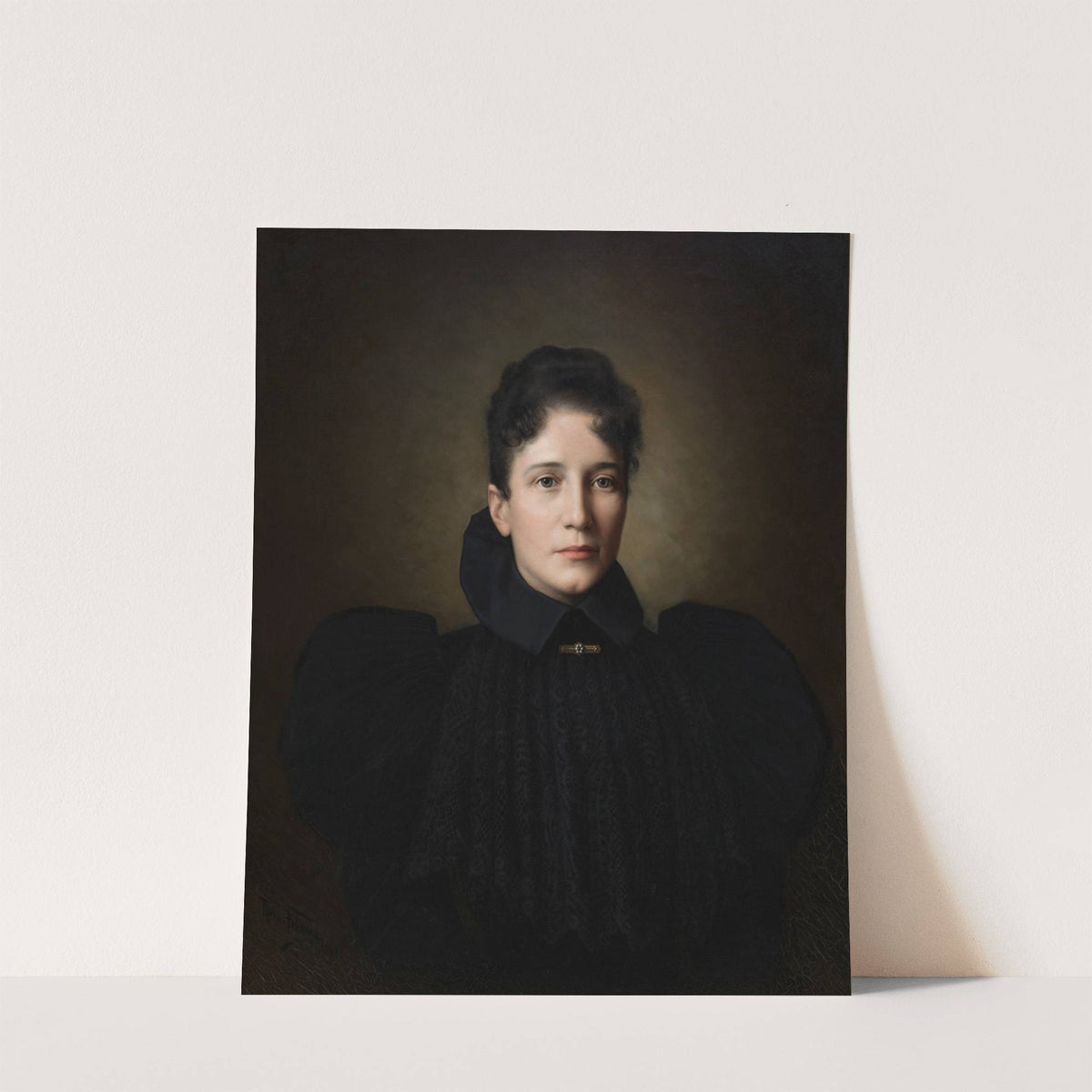 Portrait of Käthe Lieber by Roman Fekonja
