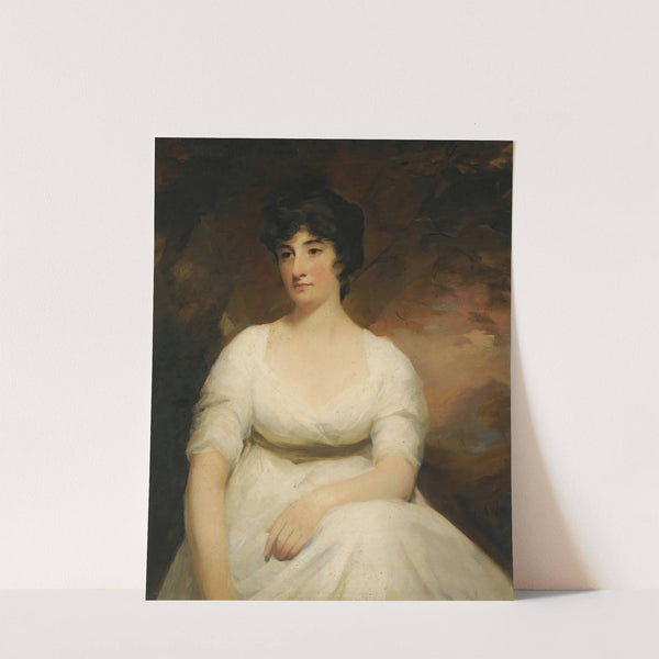 Portrait Of Katherine Hamilton, Lady Suttie Of Balgone (D. 1817) by Sir Henry Raeburn