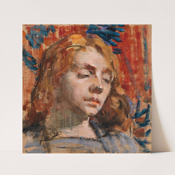 Portrait of Kathleen Behan by Sarah Henrietta Purser