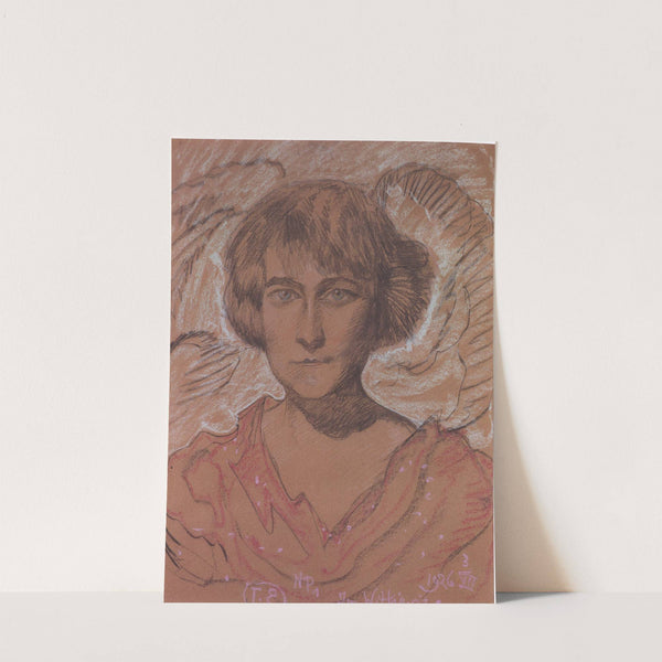 Portrait of Kazimiera Żuławska by Stanisław Ignacy Witkiewicz