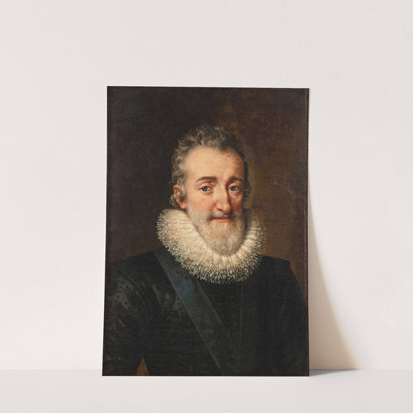 Portrait of King Henri IV of France by Frans Pourbus The Younger