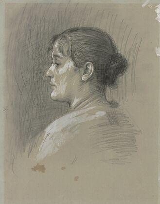 Portrait of Klara Bruckmann