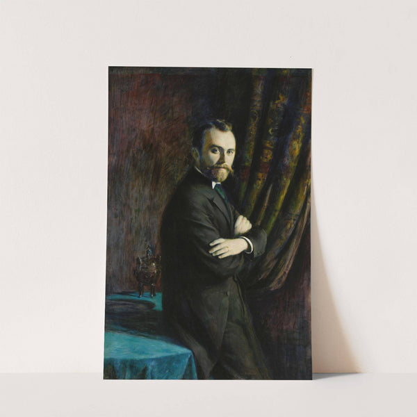 Portrait of Konrad Dynowski by Władysław Podkowiński