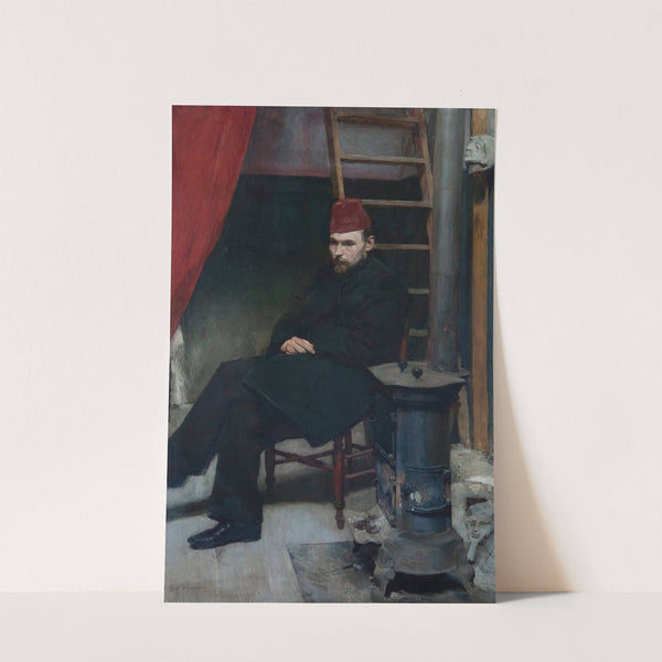 Portrait of Konstanty Laszczka, sculptor by Józef Mehoffer