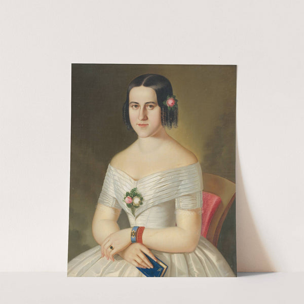 Portrait of Kornélia Spanyik-Bainterová by Peter Michal Bohúň