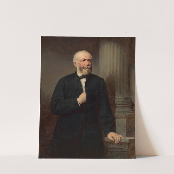 Portrait of Košice Banker Fiedler by Gyula Benczúr