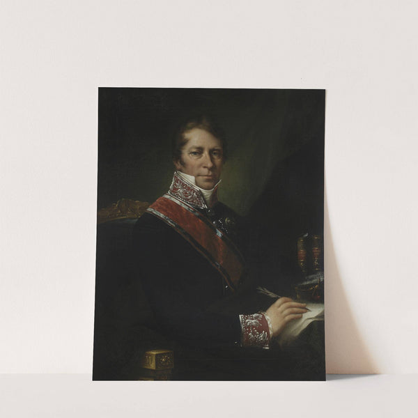 Portrait of Ksawery Potocki by Franciszek Ksawery Lampi