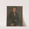 Portrait of Labourer Boy by Elemír Halász-Hradil