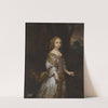 Portrait Of Lady Elizabeth Seymour (D.1697) When A Child by Sir Peter Lely