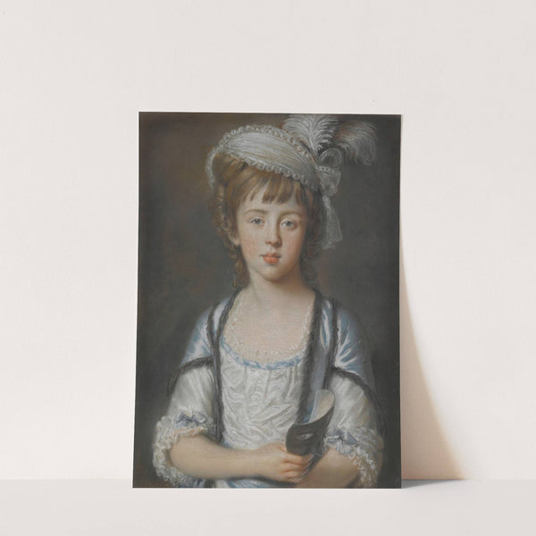 Portrait Of Lady Frances Elizabeth Brudenell-Bruce, Later Lady Frances Elizabeth Wilson (1765-1836) by William Hoare of Bath