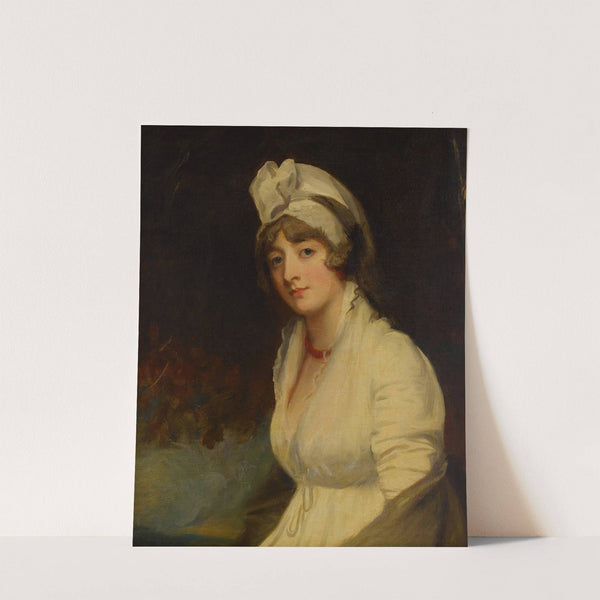 Portrait of Lady Georgina Buckley (1766-1832), née West by George Romney