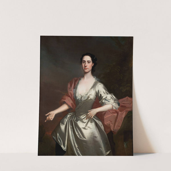 Portrait Of Lady Susanna Campbell, Née Bernard (D. 1751) by Allan Ramsay