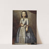 Portrait of Laura Chigi by Alessandro Mattia