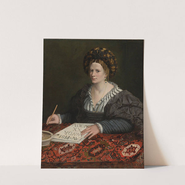 Portrait Of Laura Pisani (1525) by Gabriele Cappellini