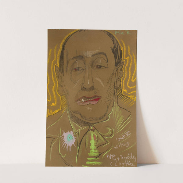 Portrait of Leon Reynel (1928) by Stanisław Ignacy Witkiewicz