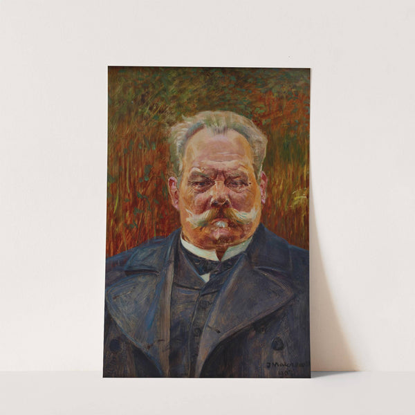 Portrait of Leon Schenrich by Jacek Malczewski