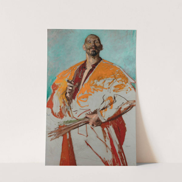 Portrait of Leon Wyczółkowski by Jacek Malczewski