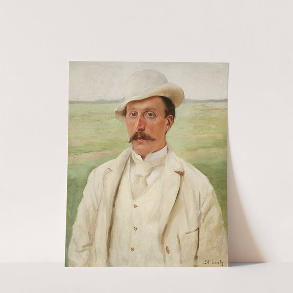 Portrait of Leopold Méyet (1894) by Stanisław Lentz