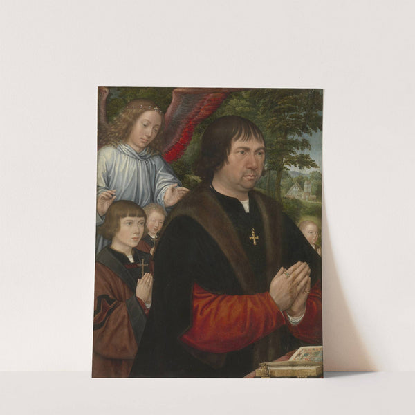 Portrait of Lieven van Pottelsberghe by Gerard Horenbout