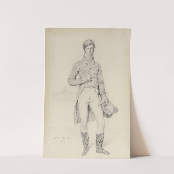 Portrait of Lord Grantham by Jean Auguste Dominique Ingres